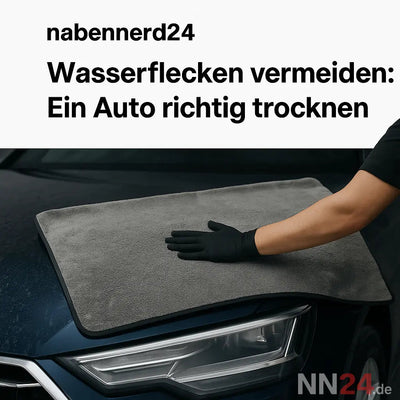 Quick solution: Avoid water spots when car care 