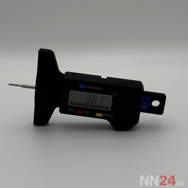 Digitaler Reifenprofilmesser mit LCD-Anzeige nabennerd24.de
