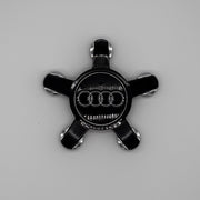 4er Set Audi Nabendeckel Schwarz 8R0 nabennerd24.de