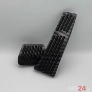 Modifizierte Carbon Pedalauflagen für BMW 3er 5er X3 F18 F30 E91 nabennerd24.de